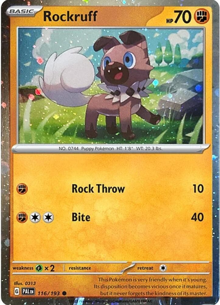 Rockruff Cosmos Holo 116 Normal