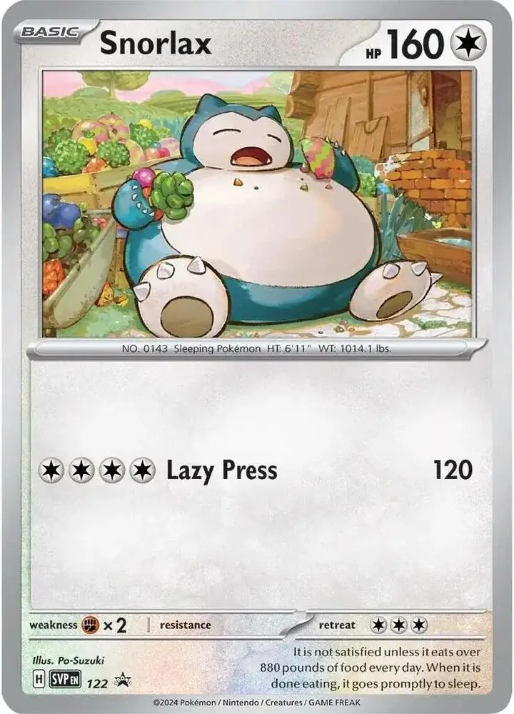 Snorlax 122 Normal