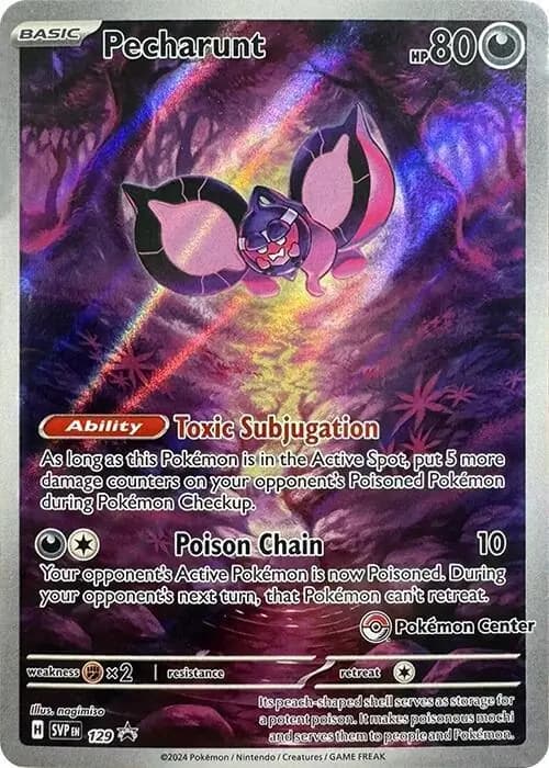 Pecharunt Pokemon Center 129
