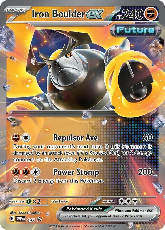 Iron Boulder ex 147 Normal