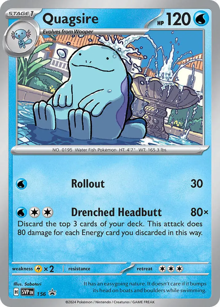 Quagsire 156 Normal