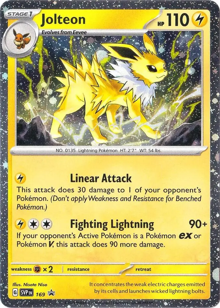Jolteon Cosmos Holo 169 Normal