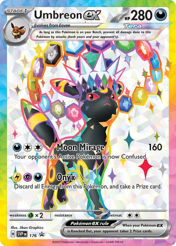 Umbreon ex SVP 176 Normal