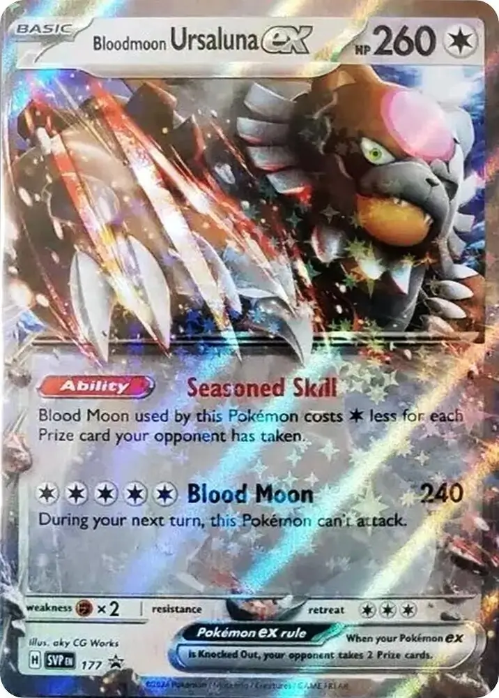 Bloodmoon Ursaluna ex 177 Normal