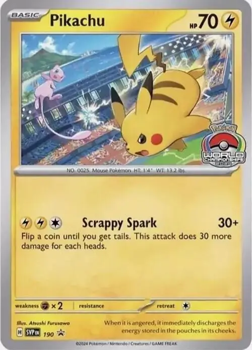 Pikachu 190 Normal