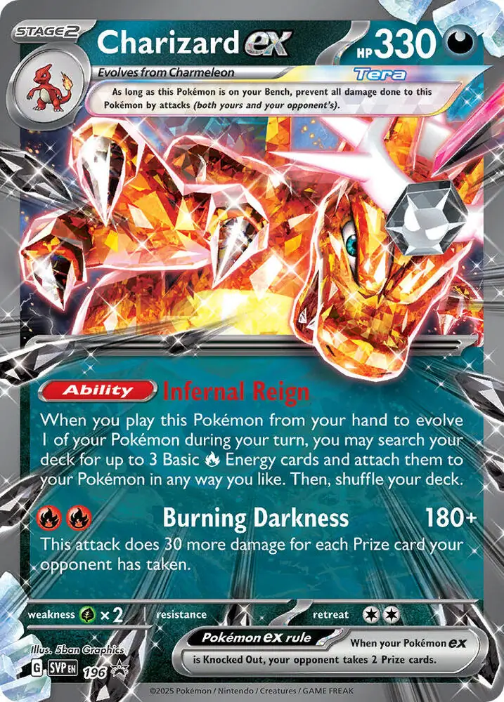Charizard ex 196 Normal