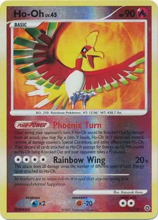 Ho-oh Reverse Holo 10