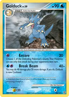 Golduck 28 Normal