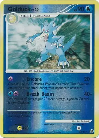 Golduck Reverse Holo 28