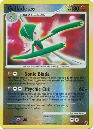 Gallade Reverse Holo 6