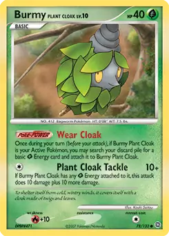 Burmy Plant Cloak 78 Normal