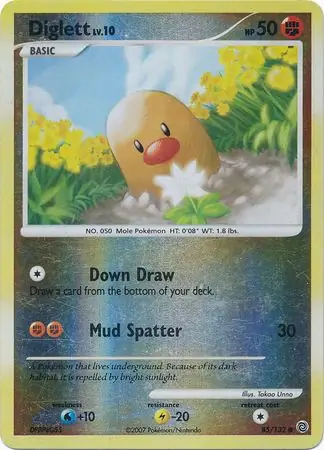Diglett Reverse Holo 85