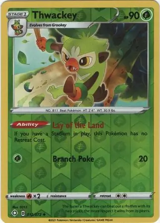 Thwackey Reverse Holo 012 Normal