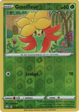 Gossifleur Reverse Holo 014 Normal