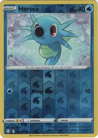 Horsea Reverse Holo 020
