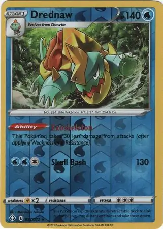 Drednaw Reverse Holo 027 Normal