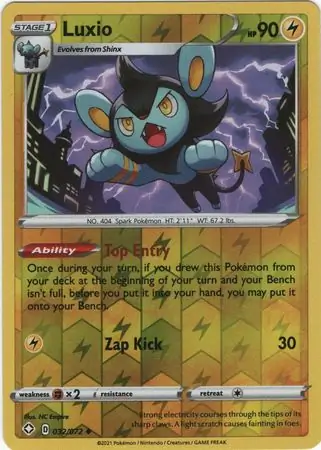 Luxio Reverse Holo 032 Normal