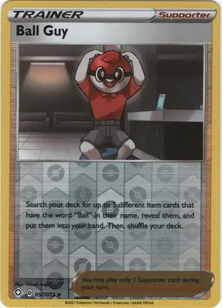 Ball Guy Reverse Holo 057 Normal
