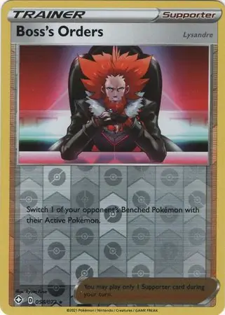 Boss's Orders Reverse Holo 058 Normal