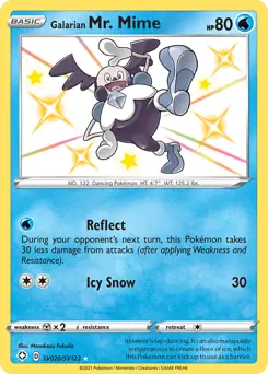 Galarian Mr. Mime SV020 Normal