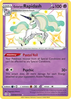 Galarian Rapidash SV048 Normal