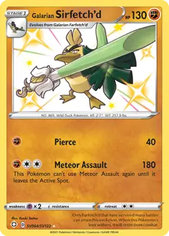 Galarian Sirfetch'd SV064