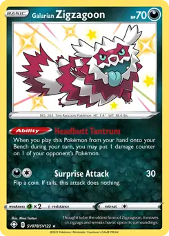 Galarian Zigzagoon SV078