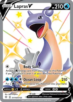 Lapras V SV110 Normal
