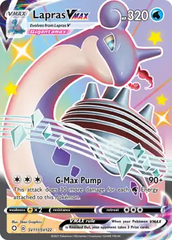 Lapras VMAX SV111 Normal