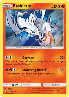 Reshiram 14 Normal