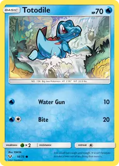 Totodile 18 Normal