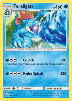 Feraligatr 20 Normal