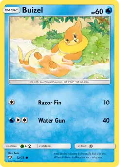 Buizel 22 Normal