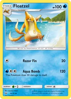 Floatzel 23 Normal