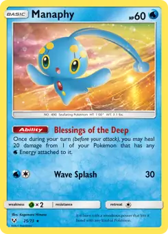 Manaphy 25 Normal