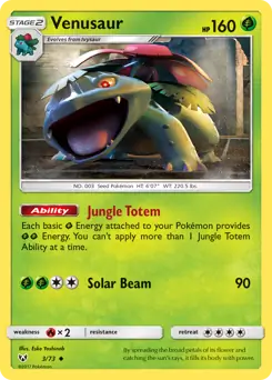 Venusaur 3 Normal