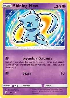 Shining Mew 40 Normal