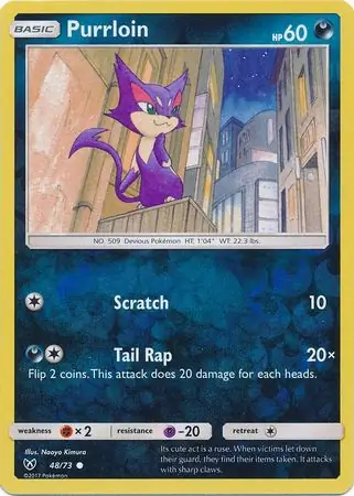 Purrloin Reverse Holo 48