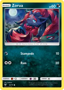 Zorua 52 Normal