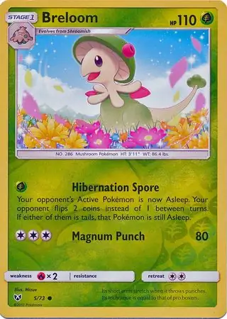 Breloom Reverse Holo 5