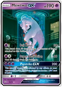 Mewtwo GX Secret 78