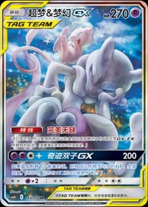 Mewtwo & Mew Tag Team 165