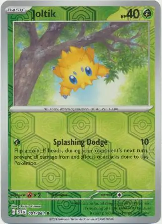 Joltik Reverse Holo 001 Normal