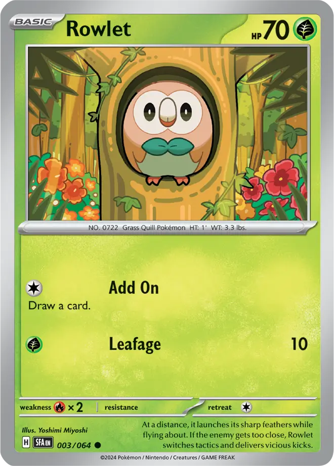 Rowlet 003 Normal