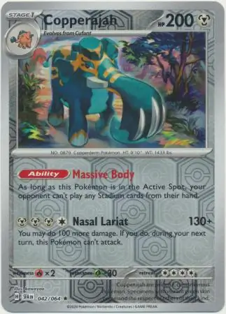 Copperajah Reverse Holo 042