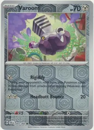 Varoom Reverse Holo 043 Normal