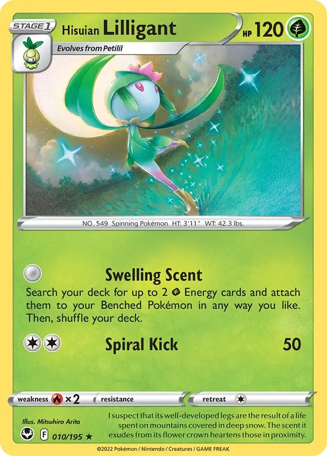 Hisuian Lilligant 010 Normal