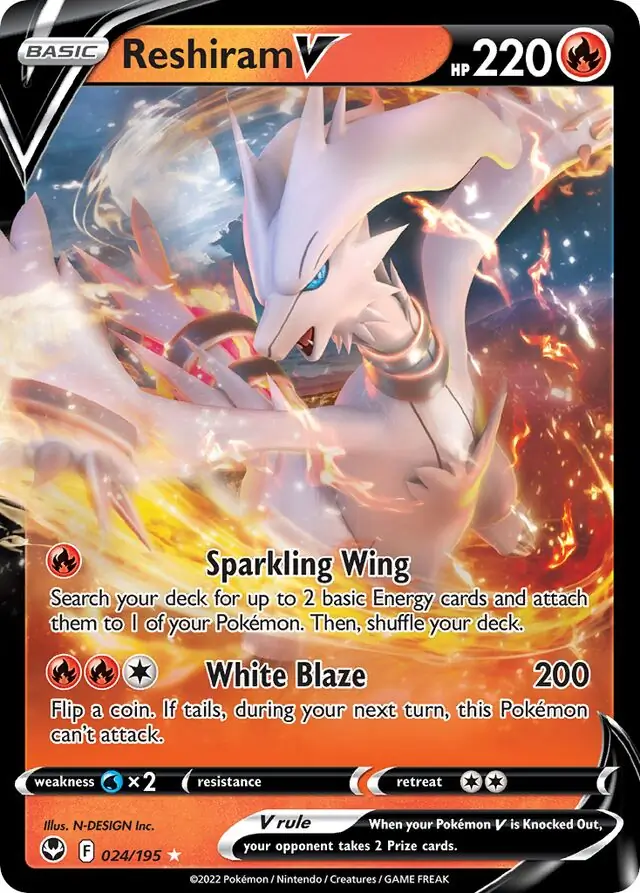 Reshiram V 024