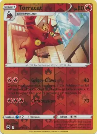 Torracat Reverse Holo 031