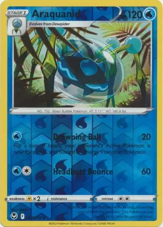 Araquanid Reverse Holo 048 Normal